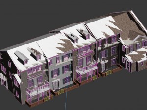 urban architecture - private villas 32 3D Model