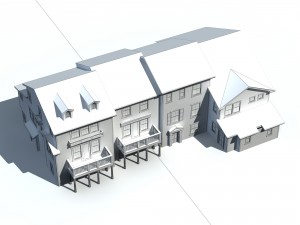 urban architecture - private villas 33 3D मॉडल