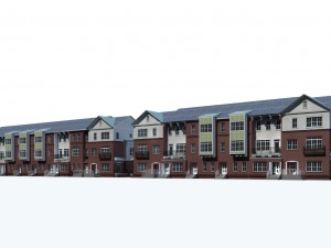 urban architecture - private villas 35 3D-Modell