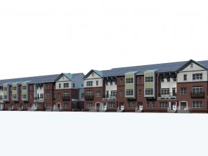 Stadtarchitektur - Privatvillen 35 3D Modell