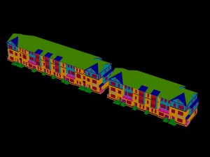 urban architecture - private villas 35 Model 3D
