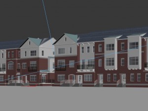 urban architecture - private villas 35 Model 3D