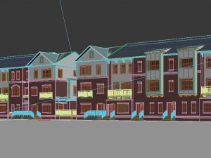 urban architecture - private villas 35 Model 3D