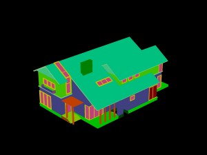 urban architecture - private villas 36 Modèle 3D