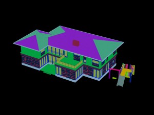 urban architecture - private villas 37 3D 模型