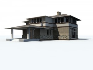 urban architecture - private villas 38 Modelo 3D