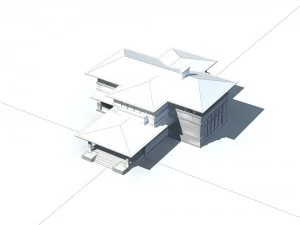 urban architecture - private villas 38 3D Model
