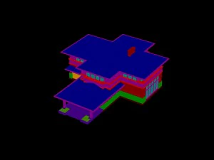 urban architecture - private villas 38 3D Model