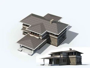 urban architecture - private villas 38 3D Model