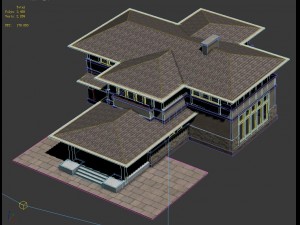 urban architecture - private villas 38 Modelo 3D