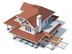 urban architecture - private villas 40 3D Model