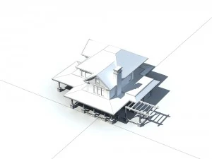 urban architecture - private villas 40 3D Model