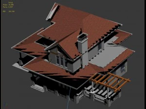 urban architecture - private villas 40 3D Model