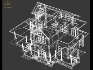 urban architecture - private villas 40 Modello 3D