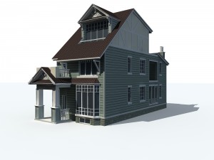 urban architecture - private villas 43 3D Model