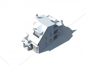 urban architecture - private villas 43 3D Model