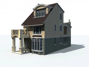 urban architecture - private villas 44 3D Model