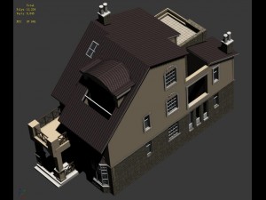 urban architecture - private villas 44 Modelo 3D