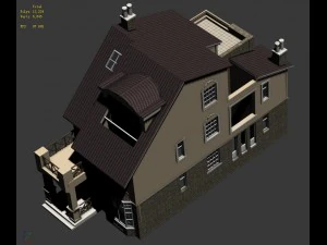 urban architecture - private villas 44 3D Model