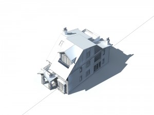 urban architecture - private villas 45 3D-Modell