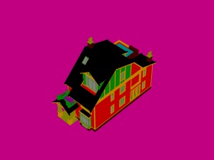 urban architecture - private villas 45 3D-Modell