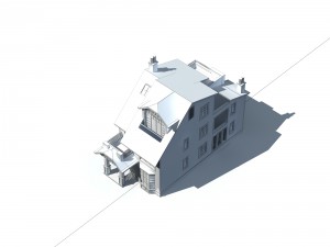 urban architecture - private villas 46 Model 3D