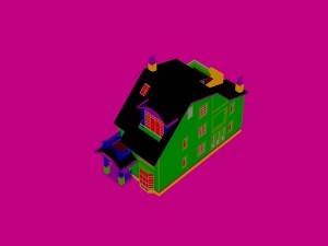 urban architecture - private villas 46 Model 3D
