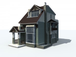 urban architecture - private villas 47 3D मॉडल