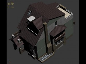 urban architecture - private villas 47 3D मॉडल
