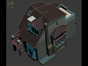 urban architecture - private villas 47 3D मॉडल