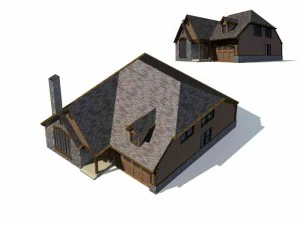 architettura urbana - ville private 50 Modello 3D