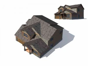 architettura urbana - ville private 51 Modello 3D