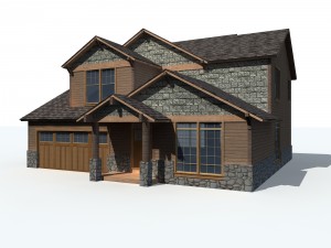 urban architecture - private villas 51 Modelo 3D