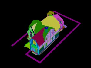urban architecture - private villas 52 Modèle 3D