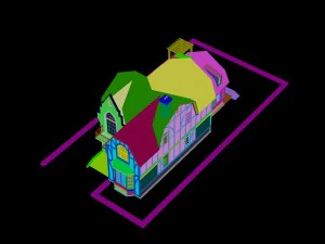urban architecture - private villas 52 3D Model