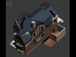 urban architecture - private villas 52 3D Model