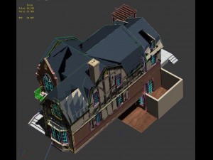 urban architecture - private villas 52 Modèle 3D