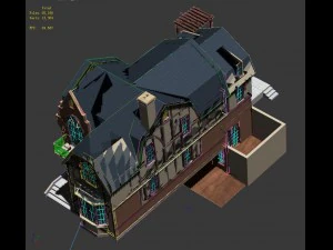 urban architecture - private villas 52 3D Model