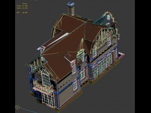 urban architecture - private villas 53 Model 3D
