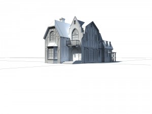 urban architecture - private villas 54 3D Model