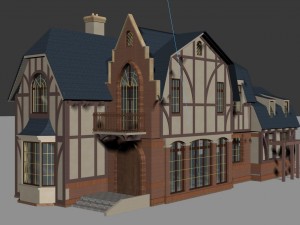 urban architecture - private villas 54 3D Model