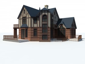 urban architecture - private villas 56 Modèle 3D