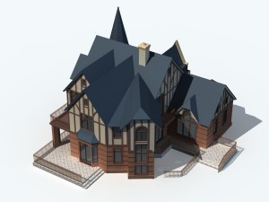 urban architecture - private villas 56 Modèle 3D