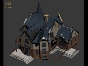 urban architecture - private villas 56 Modèle 3D
