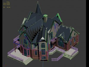 urban architecture - private villas 56 Modèle 3D