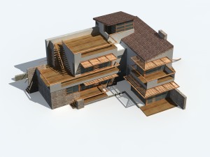 urban architecture - private villas 57 3D Model