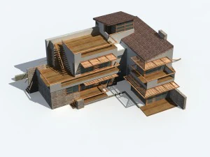 urban architecture - private villas 57 3D Model