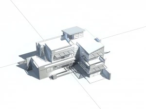 urban architecture - private villas 57 3D Model