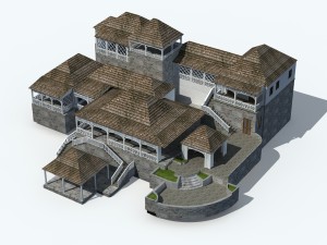 urban architecture - private villas 58 3D Model