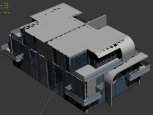 urban architecture - private villas 59 Model 3D